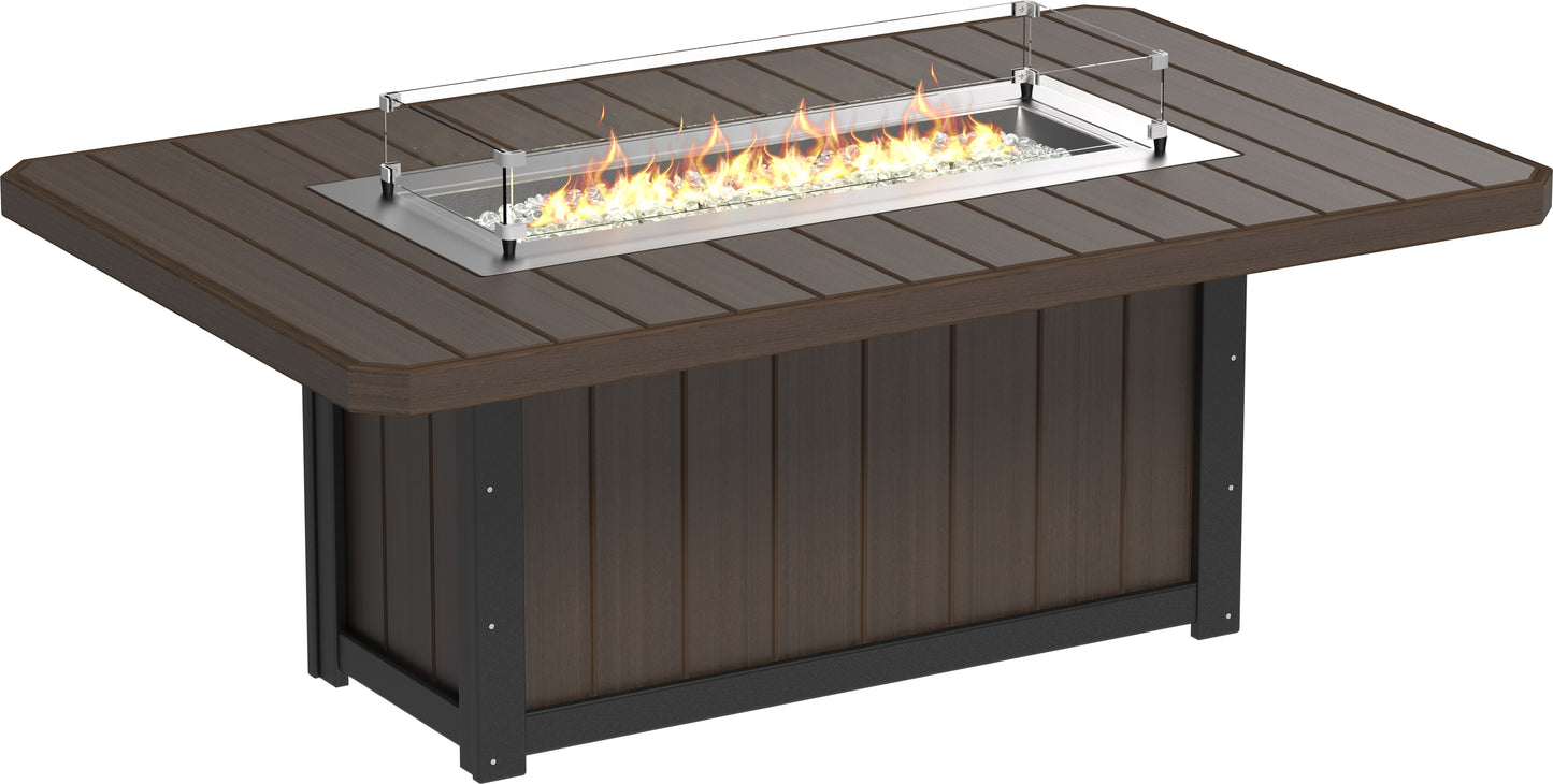 Lumin Fire Table 79" Rectangular