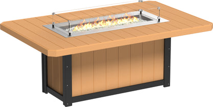 Lumin Fire Table 79" Rectangular