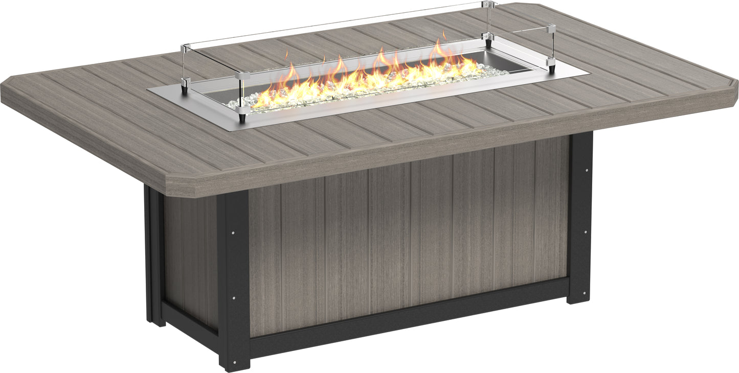 Lumin Fire Table 79" Rectangular