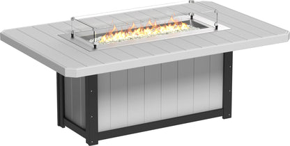 Lumin Fire Table 79" Rectangular