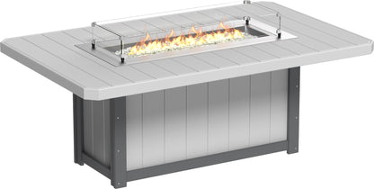 Lumin Fire Table 79" Rectangular