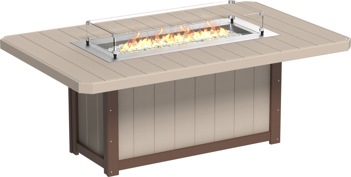 Lumin Fire Table 79" Rectangular
