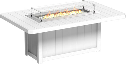 Lumin Fire Table 79" Rectangular