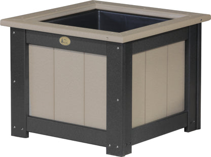 Poly 24" Square Planter
