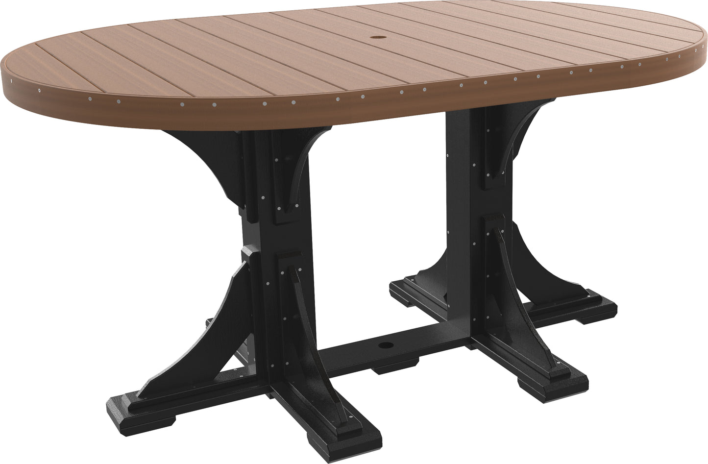 4′ x 6′ Oval Table- Counter Height