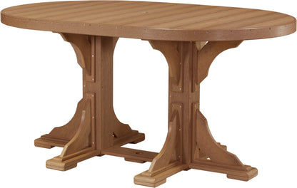 4′ x 6′ Oval Table- Counter Height