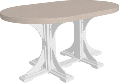 4′ x 6′ Oval Table- Counter Height
