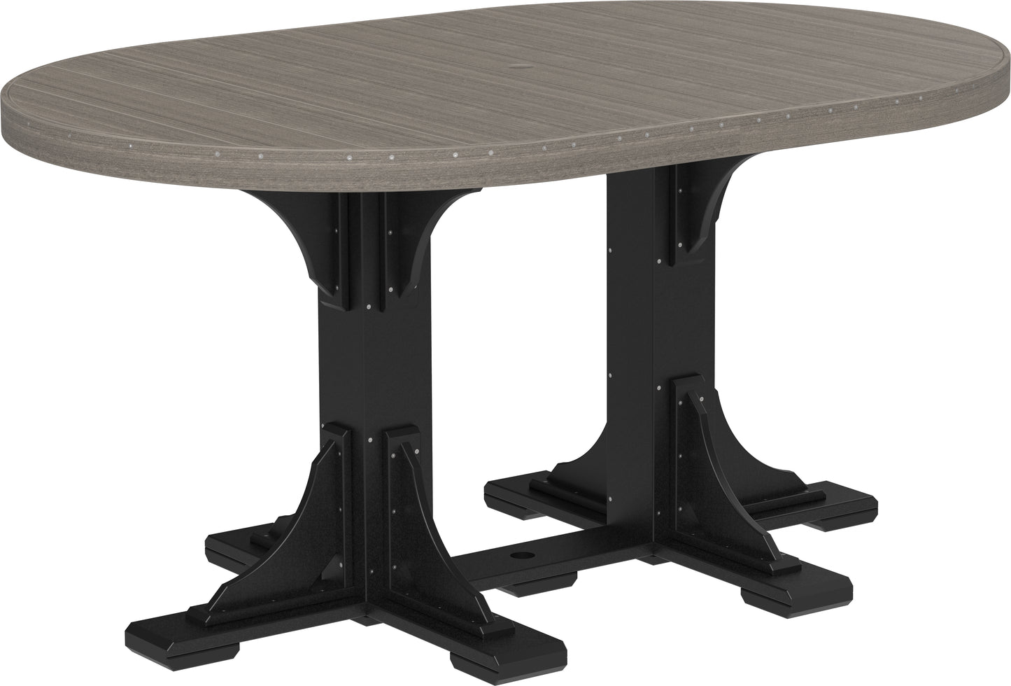4′ x 6′ Oval Table- Counter Height