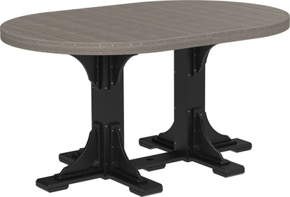 4′ x 6′ Oval Table- Counter Height