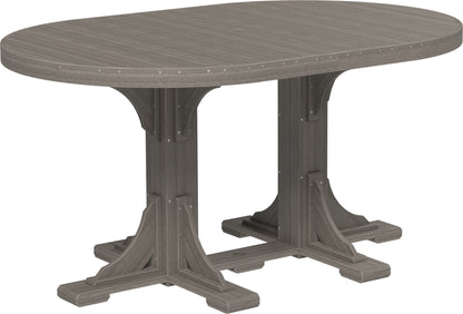 4′ x 6′ Oval Table- Counter Height