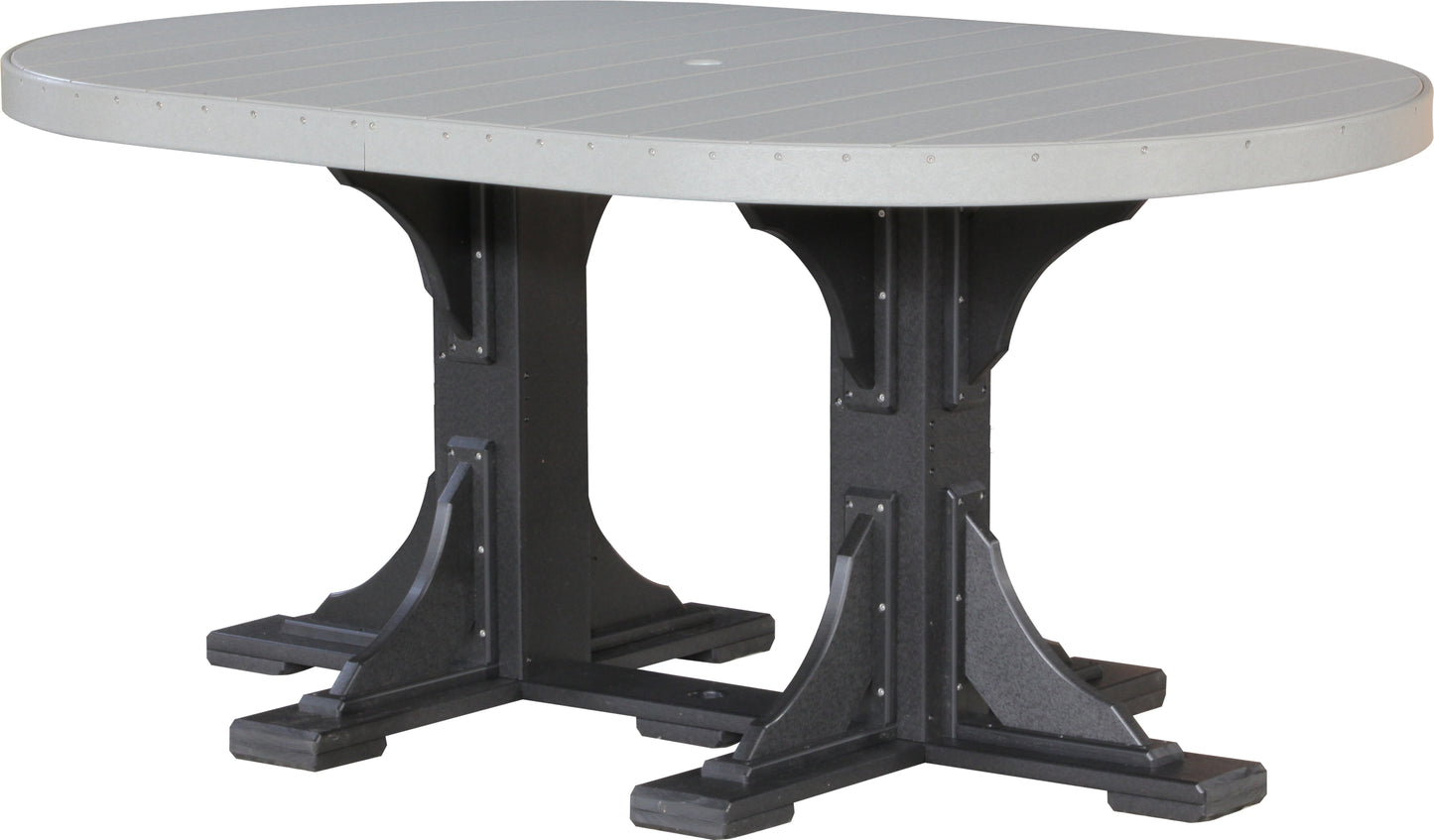 4′ x 6′ Oval Table- Counter Height