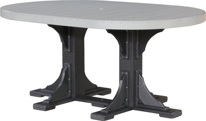 4′ x 6′ Oval Table- Counter Height