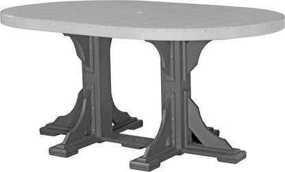 4′ x 6′ Oval Table- Counter Height
