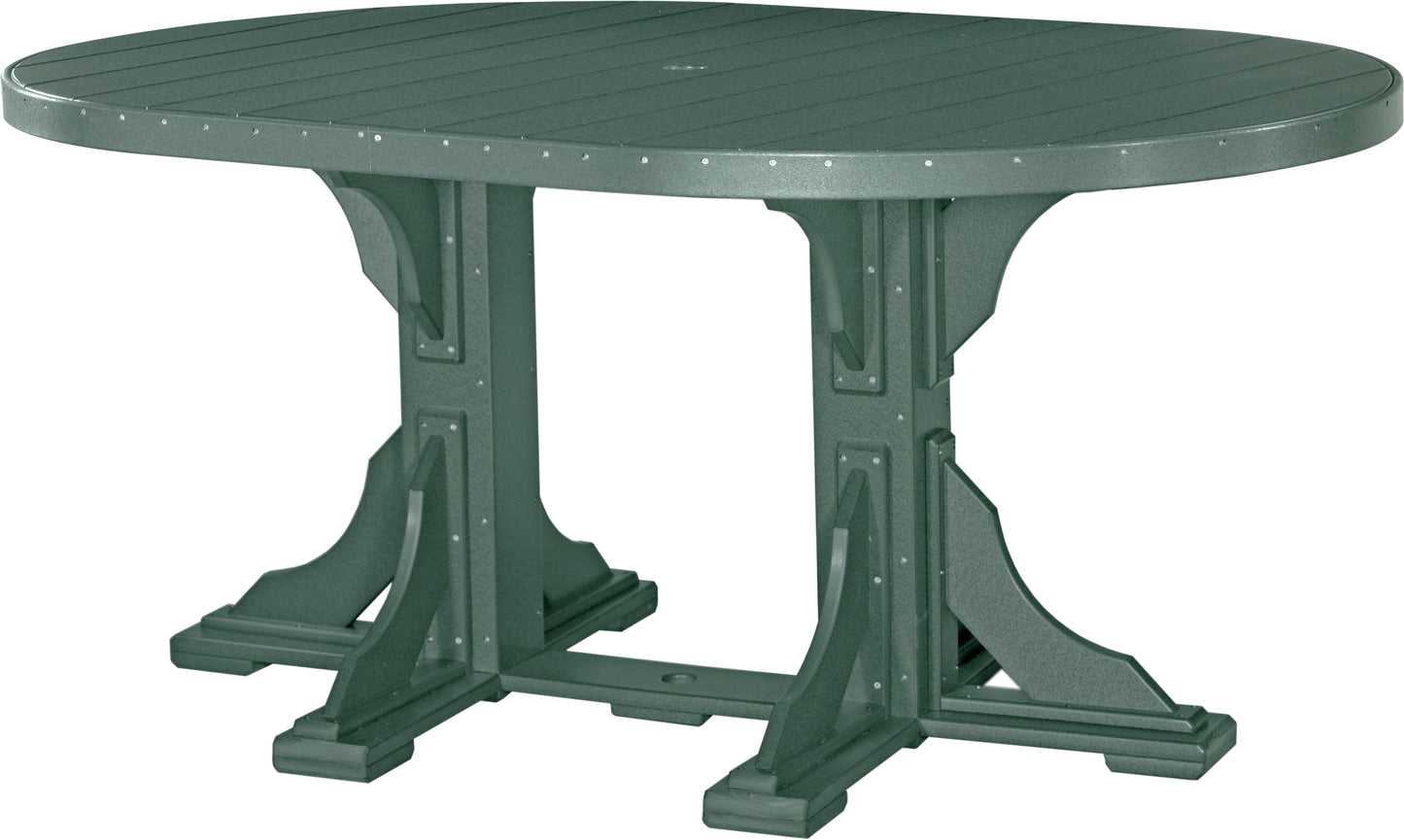 4′ x 6′ Oval Table- Counter Height