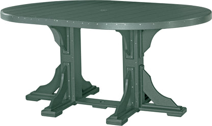4′ x 6′ Oval Table- Counter Height
