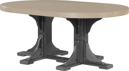 Oval Dining Table - Dining Height