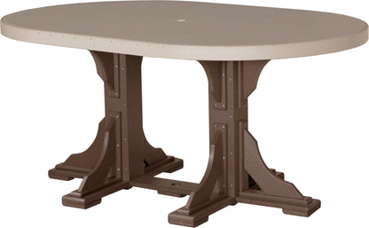 4′ x 6′ Oval Table- Counter Height