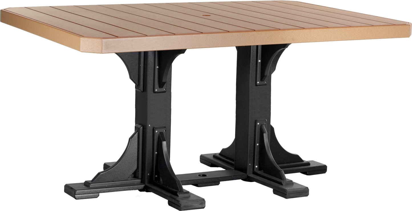4′ x 6′ Rectangular Table- Bar Height