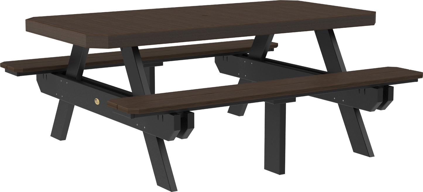 6′ Rectangular Picnic Table