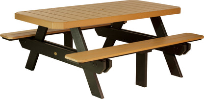 6′ Rectangular Picnic Table