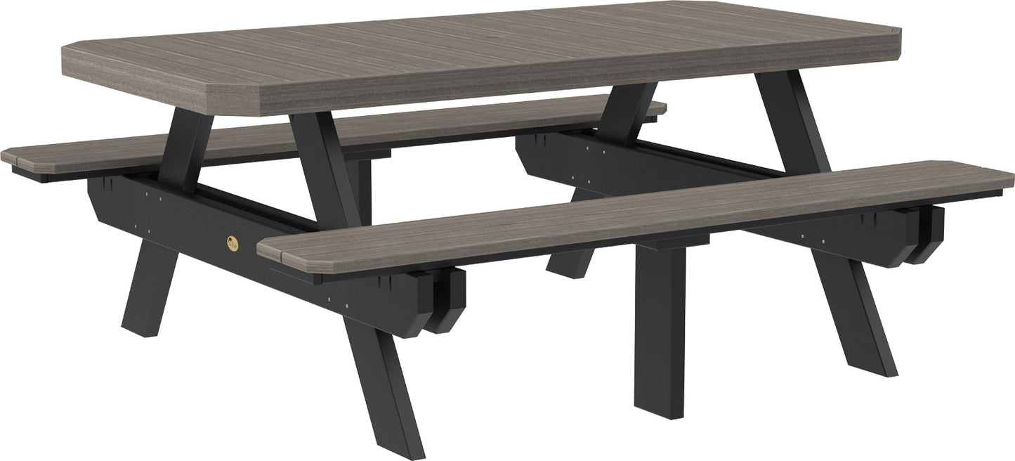 6′ Rectangular Picnic Table
