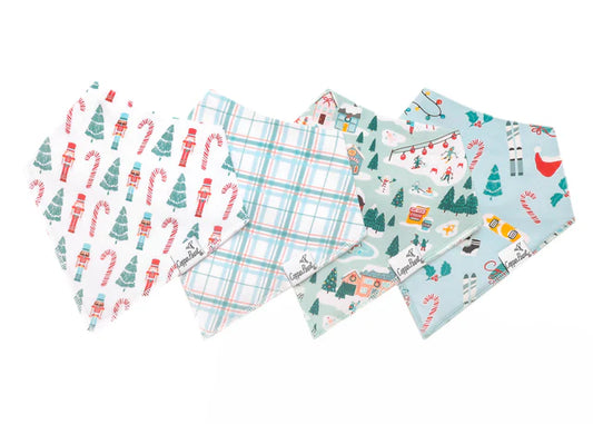 Copper pearl bandana bibs