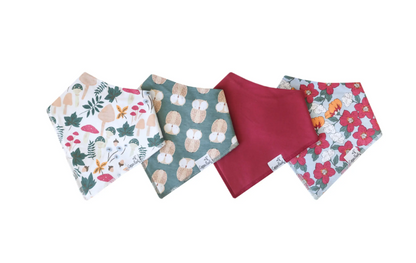 Copper Pearl Bandana Bib Set