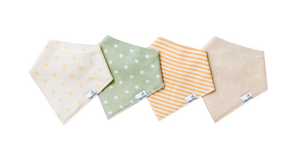 Copper Pearl Bandana Bib Set