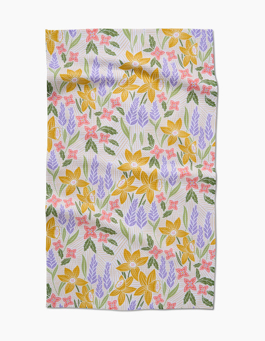 Daffodil Dreams Kitchen Tea Towel