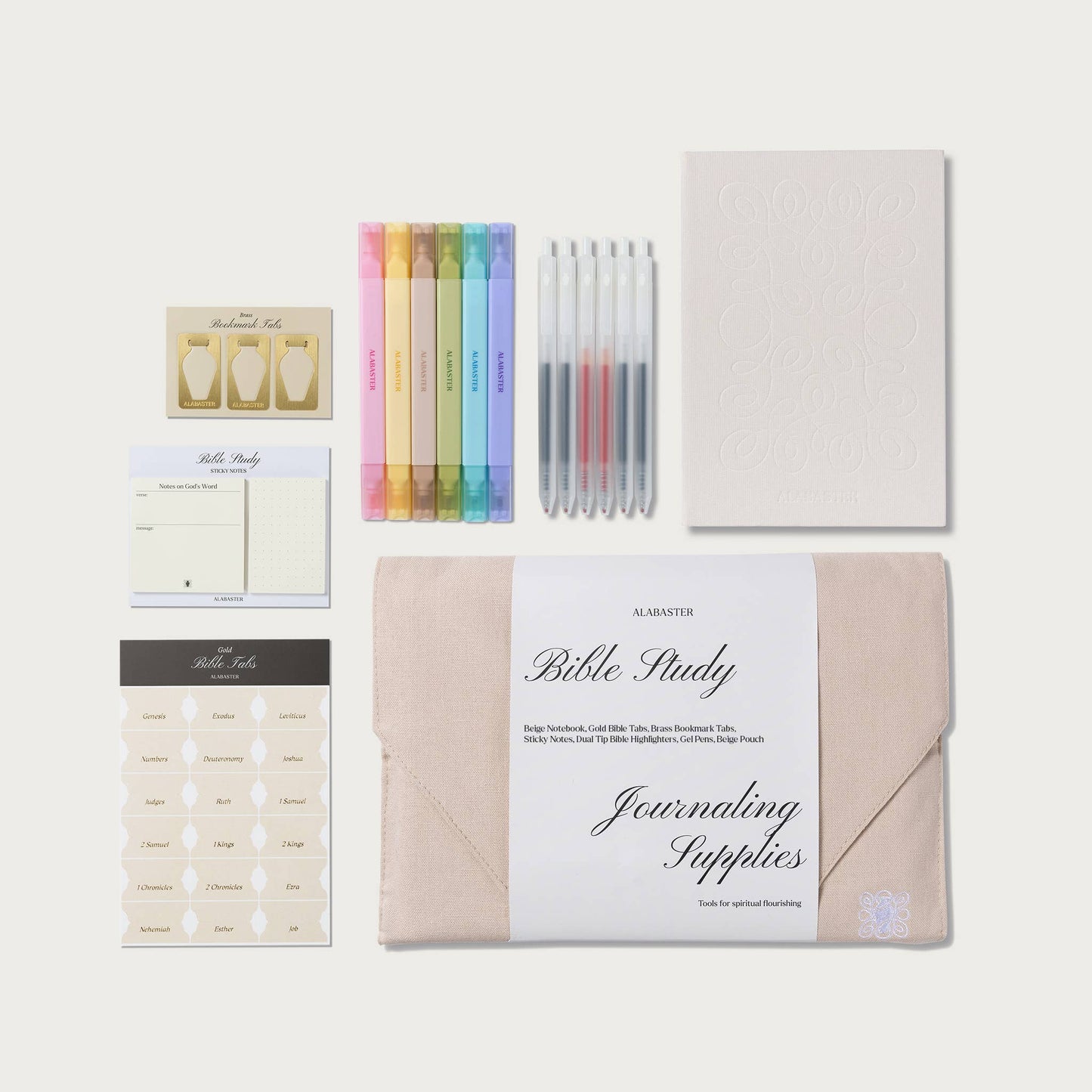 Bible Study Journaling Supplies Kit