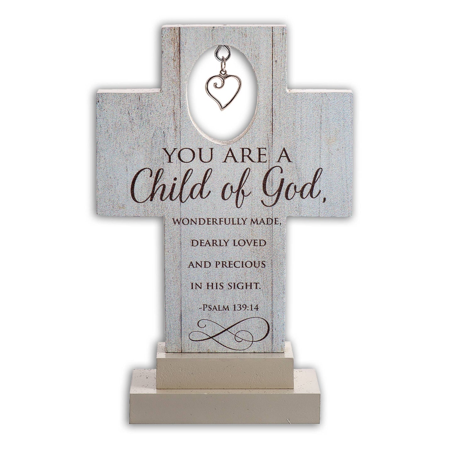 Child of God Standing Charm Cross 