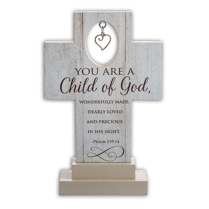 Child of God Standing Charm Cross 