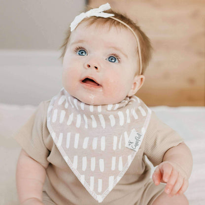 4 Pack Baby Bandana Bibs - Bliss