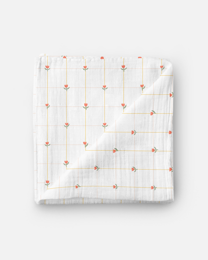Catholic Muslin Swaddle Baby Blanket