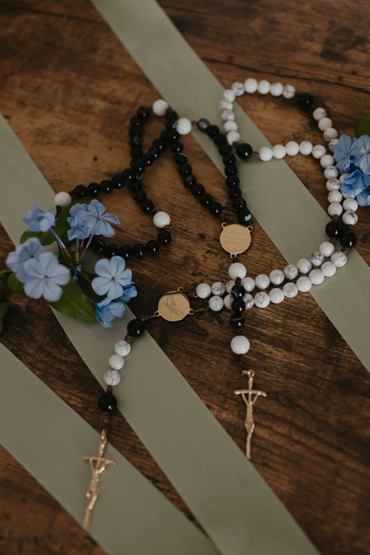 Bride & Groom Rosary Set | Catholic Rosary