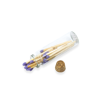 Small Match Bottles - Safety Matches in Jars with Striker