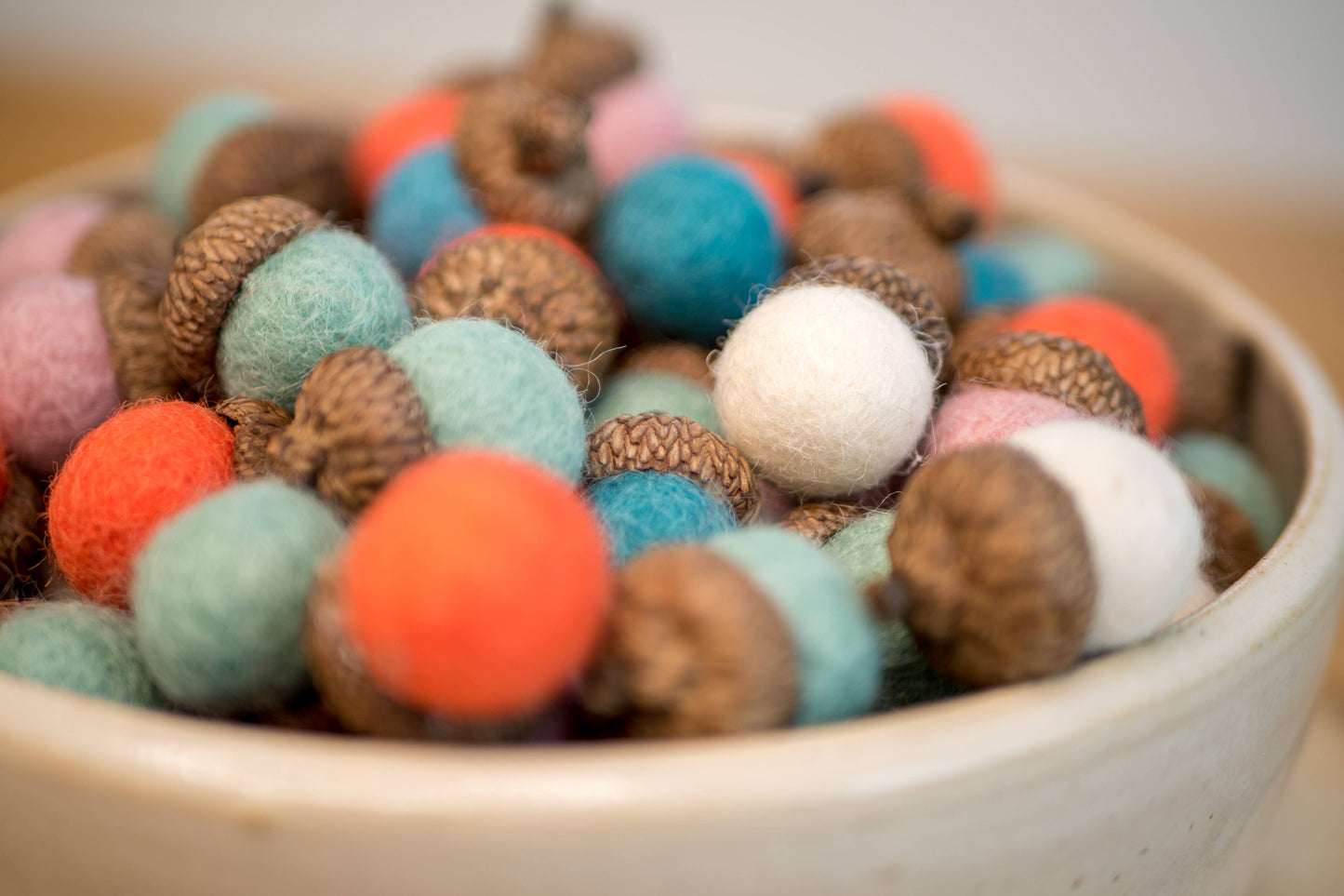 Spring Felt Acorns-Set of 12-Spring Decor-Valentines
-Easter