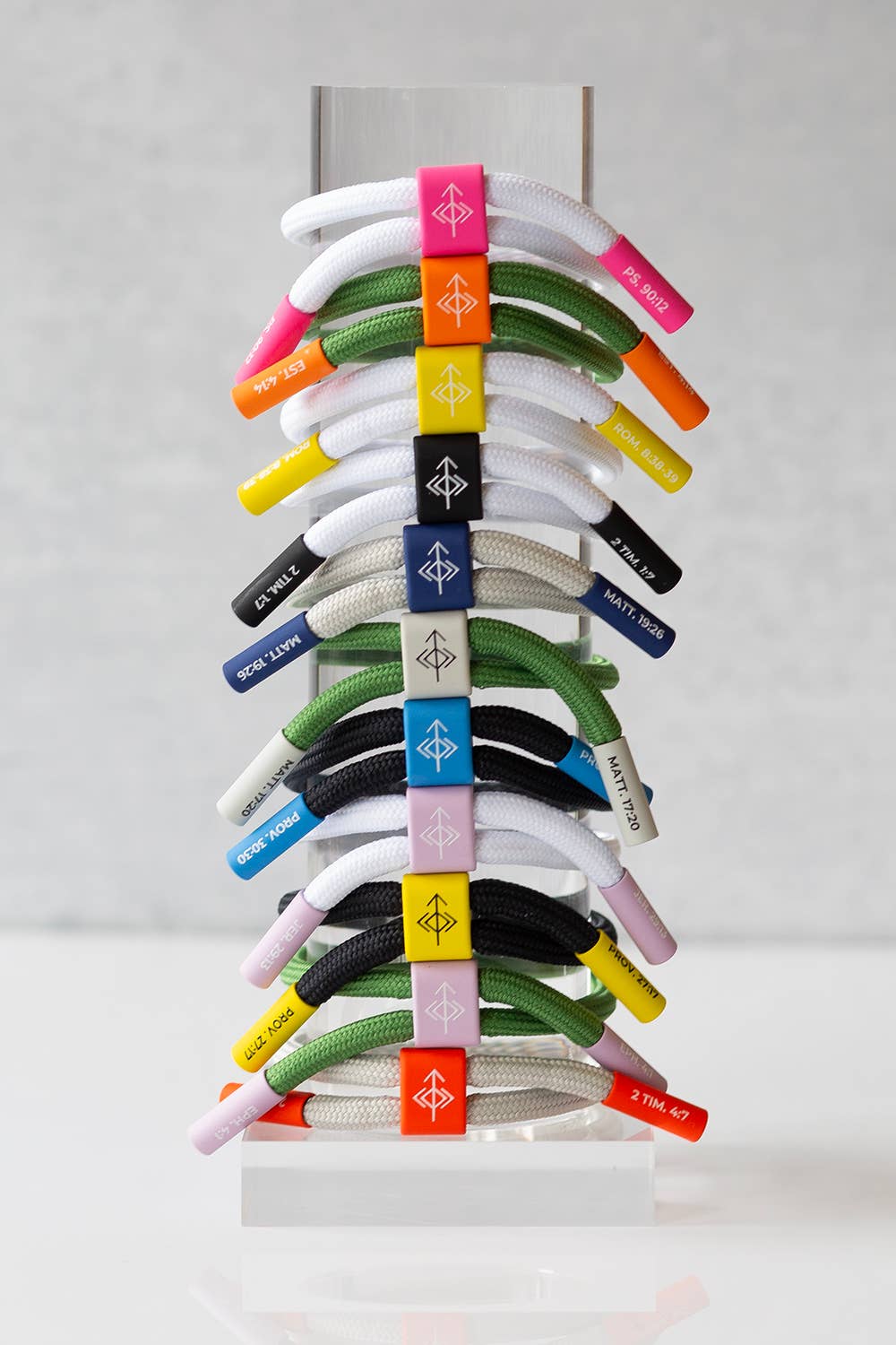 DON'T BACK DOWN Bracelet, Christian Cord Bracelet