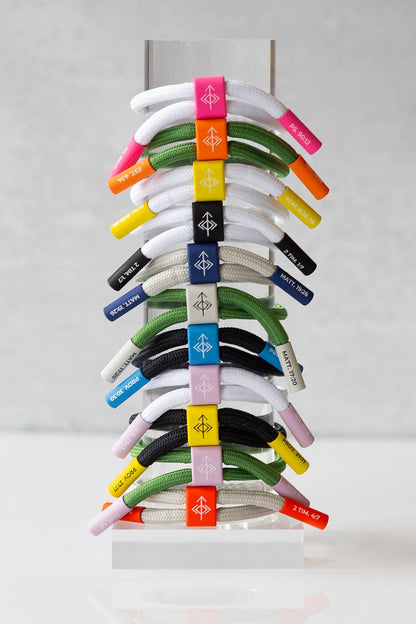 DON'T BACK DOWN Bracelet, Christian Cord Bracelet