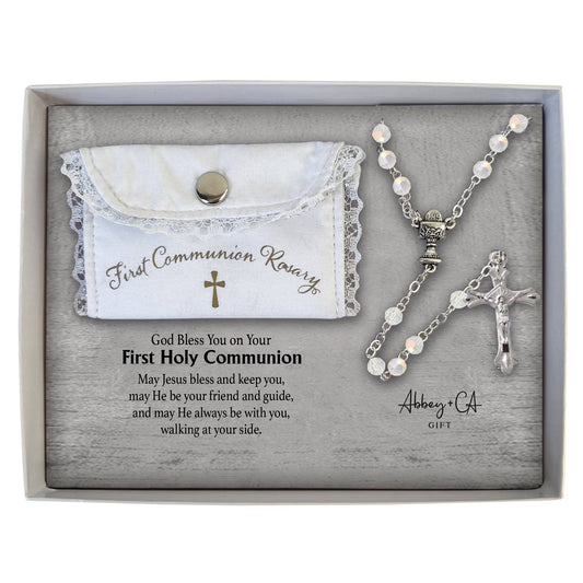Rosary & Bag Gift Set