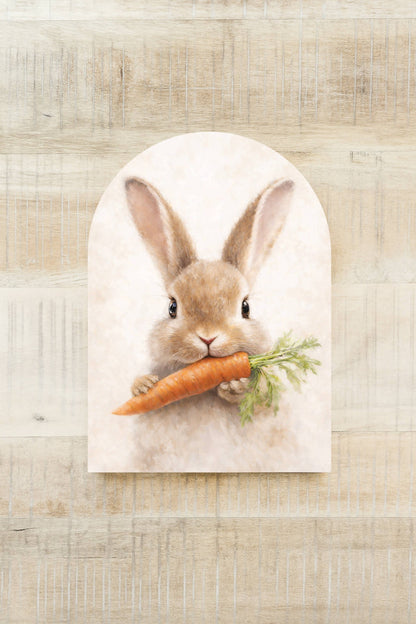 Bunny Eating Carrot, Arch | Easter 2026
