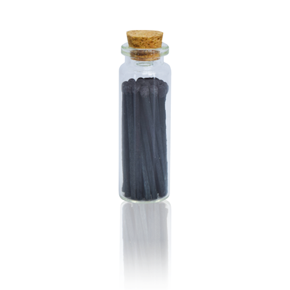 Small Match Bottles - Safety Matches in Jars with Striker