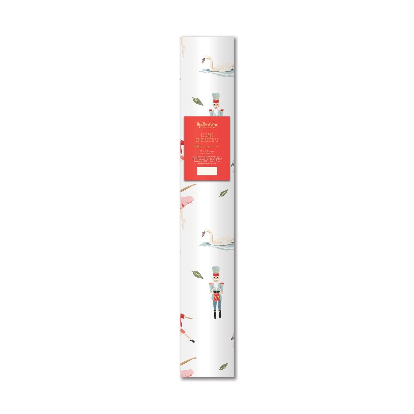 DAY1020 - 12 Days Of Christmas Paper Table Runner