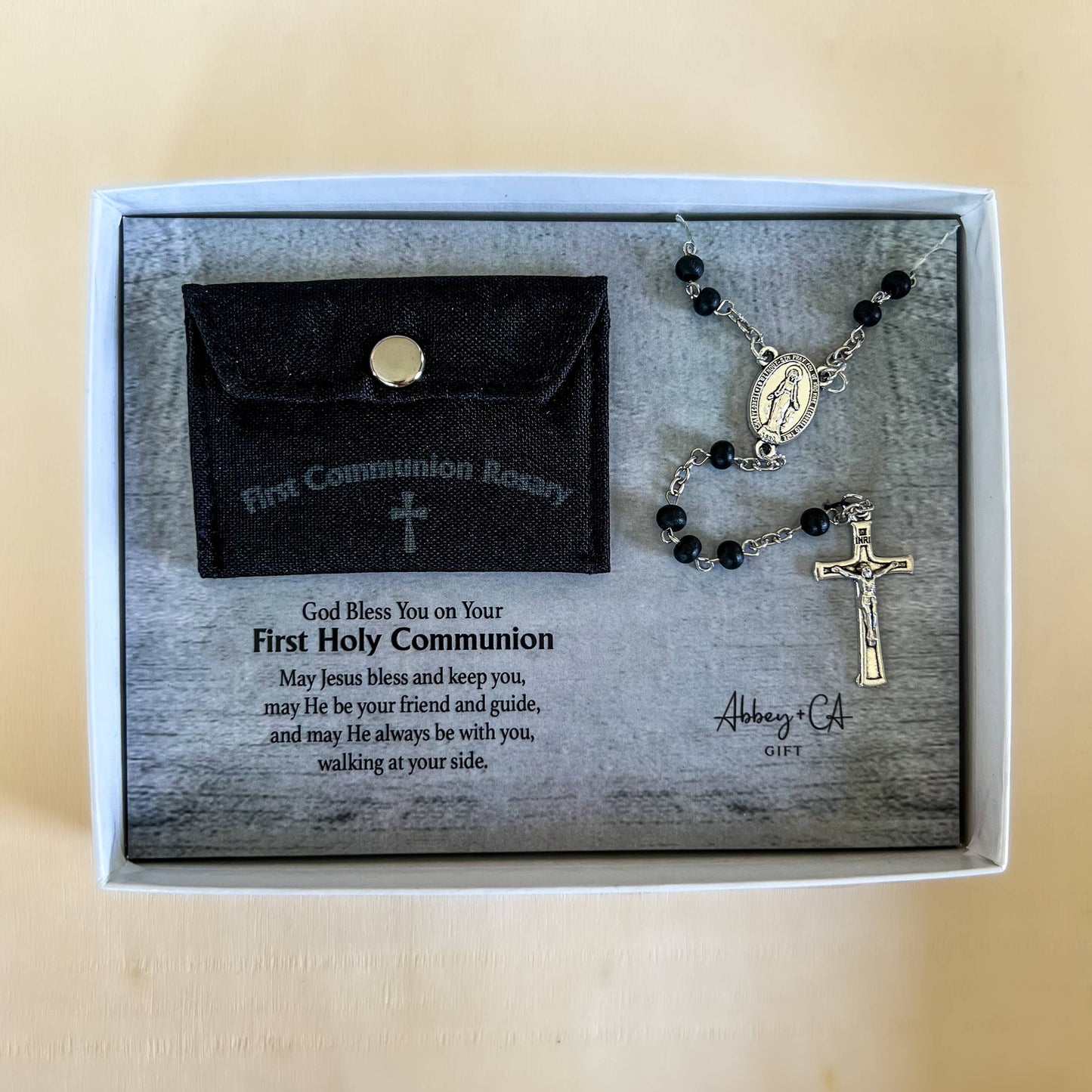 Rosary & Bag Gift Set