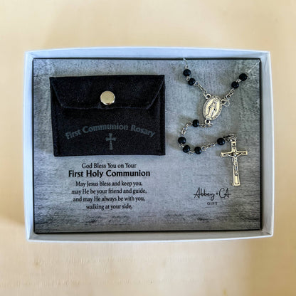 Rosary & Bag Gift Set