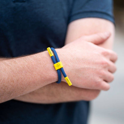 FAITH BUILDS FORTITUDE Cord Bracelet | Christian Athletes