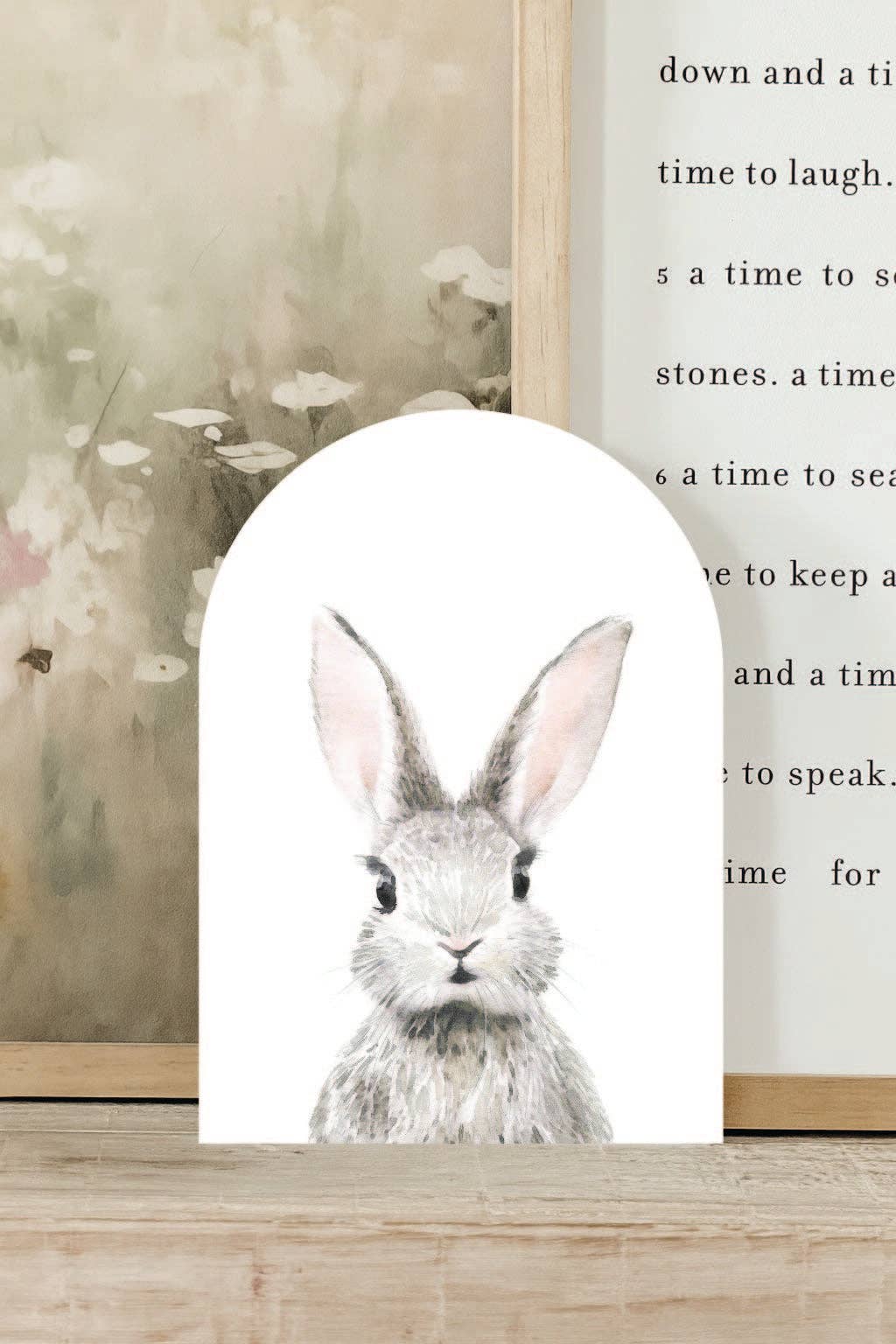 Watercolor Bunny, Arch | Easter Decor