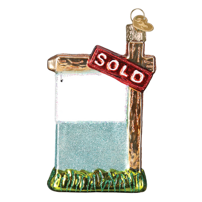 Realty Sign Ornament