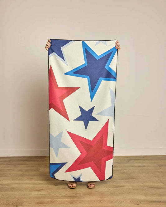 Liberty Stars Beach Towel