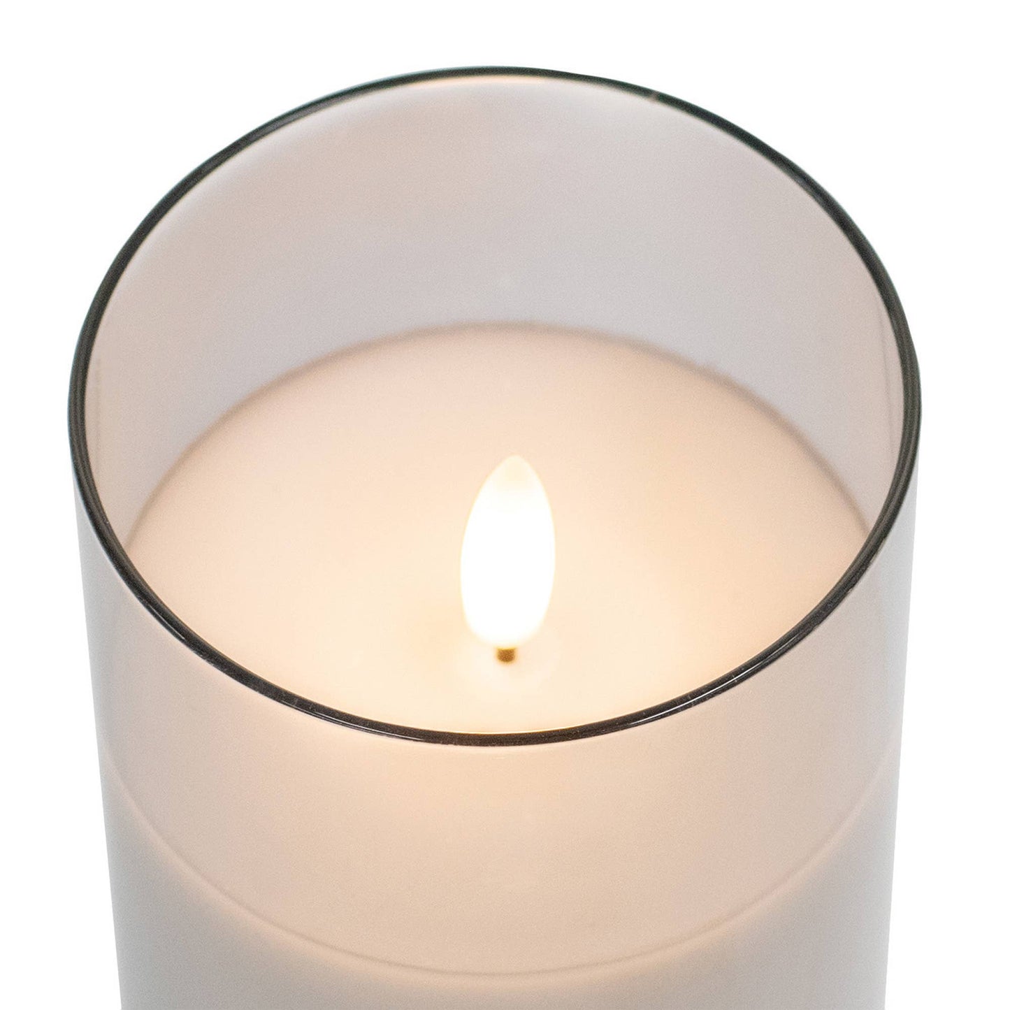 Happy Retirement 6in Grey LED Candle